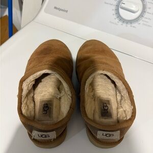 UGG Tan Suede Slip-Ons